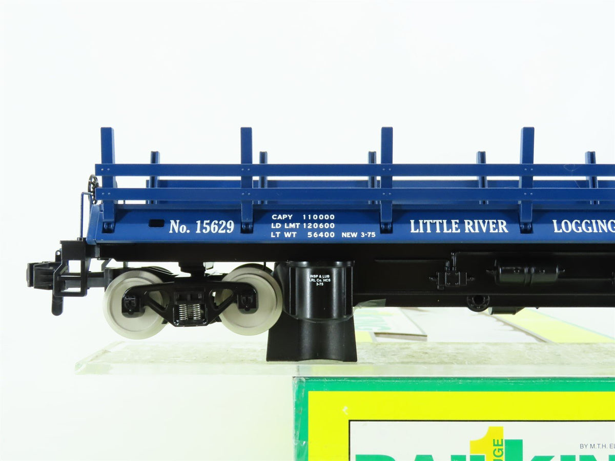 1 Gauge 1:32 MTH RailKing 70-79004 Little River Lumber Operating Flat Car #15629