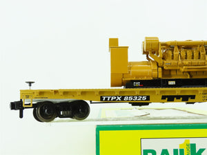 1 Gauge 1:32 MTH RailKing 70-76038 TTX Flat Car #85325 w/3516B CAT Generator