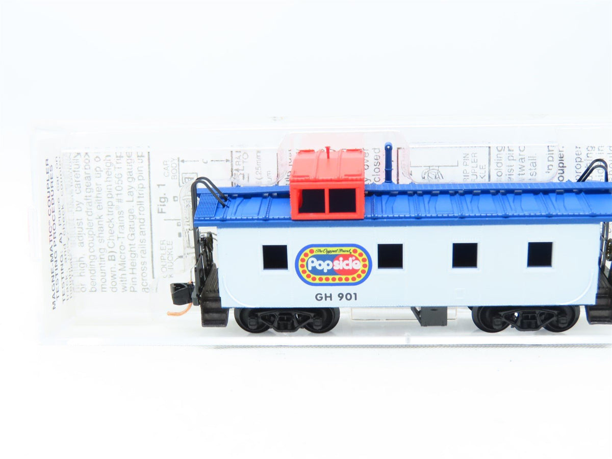 N Scale Micro-Trains MTL #100130 GH Popsicle 36&#39; Riveted Steel Caboose #901