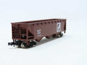 N Scale Con-Cor 0001-01652K WP Western Pacific 40' Steel Hopper #19008