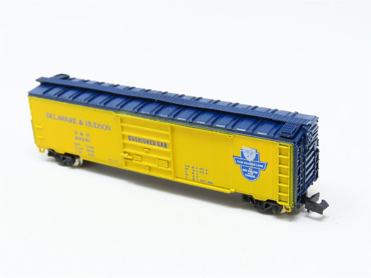 N Scale Con-Cor 1451-N D&amp;H Delaware &amp; Hudson 50&#39; Panel Box Car #29281