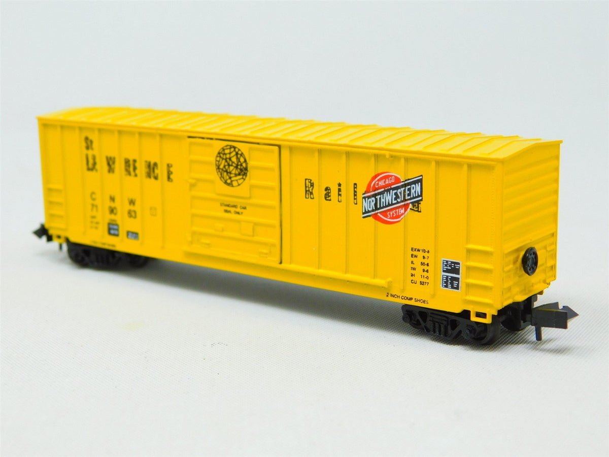 N Scale Roundhouse 8832 CNW Chicago North Western Single Door Box Car #719063