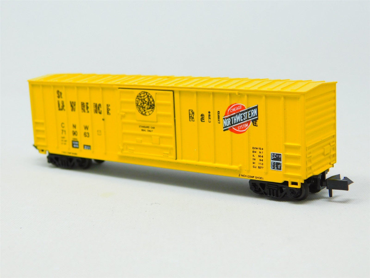 N Scale Roundhouse 8832 CNW Chicago North Western Single Door Box Car #719063