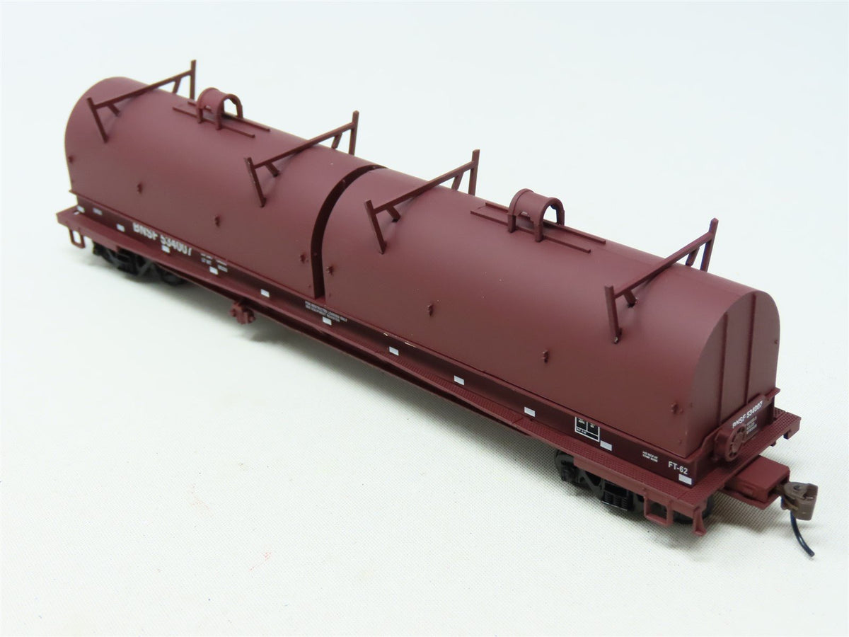 HO Walthers #932-23824 BNSF Railway Cushion Coil Cars #534001 &amp; #534007 2-Pack