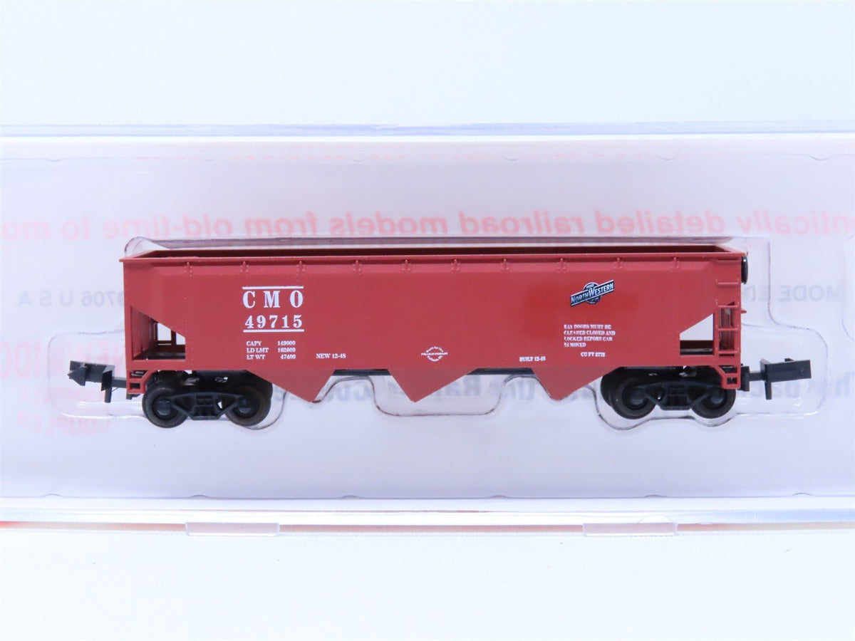 N Scale Roundhouse 86201 CMO Chicago St. Paul Minneapolis &amp; Omaha Hopper #49715