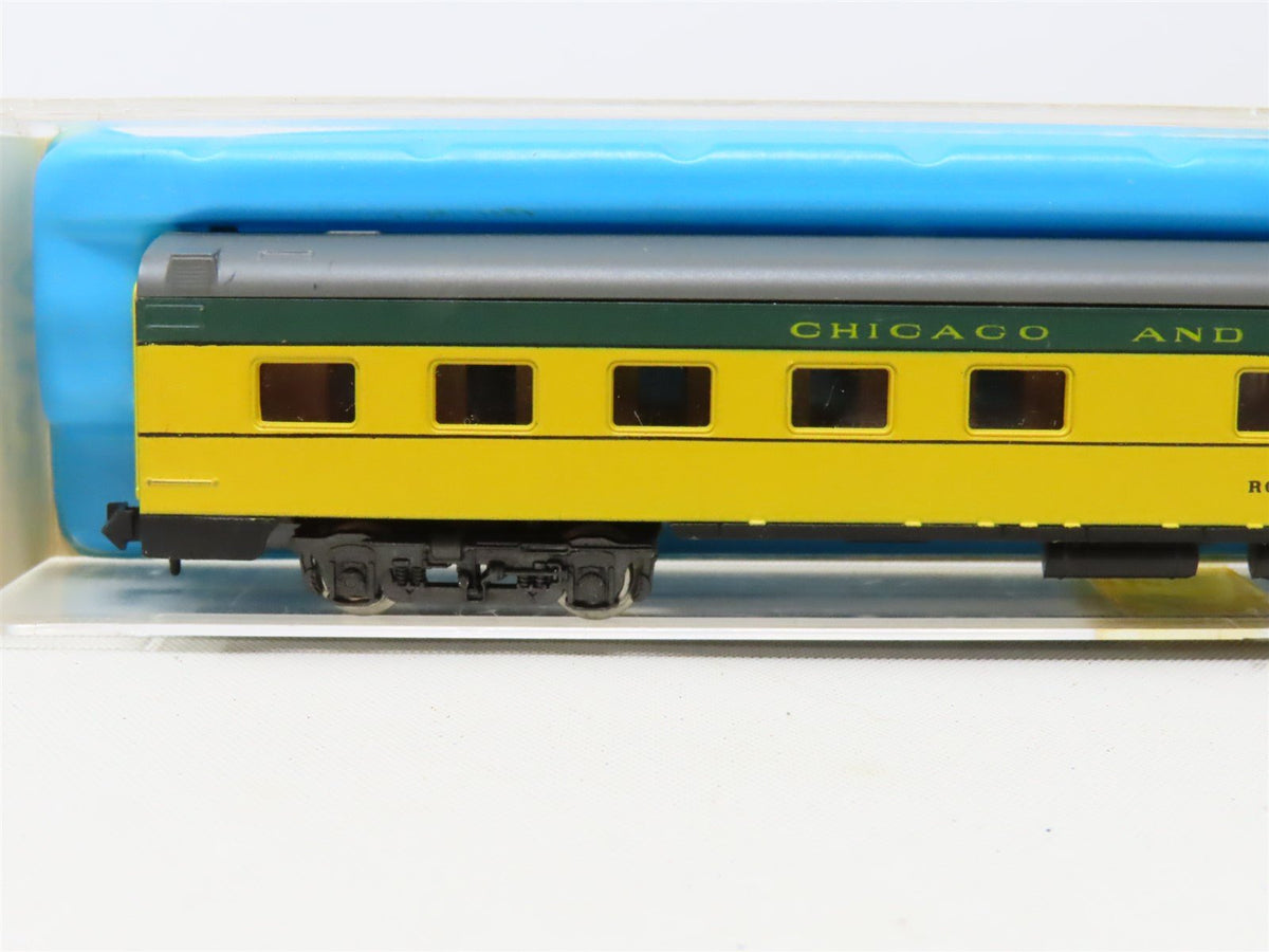 N Scale Atlas 2641 CNW Chicago North Western 85&#39; Roomette Passenger Car
