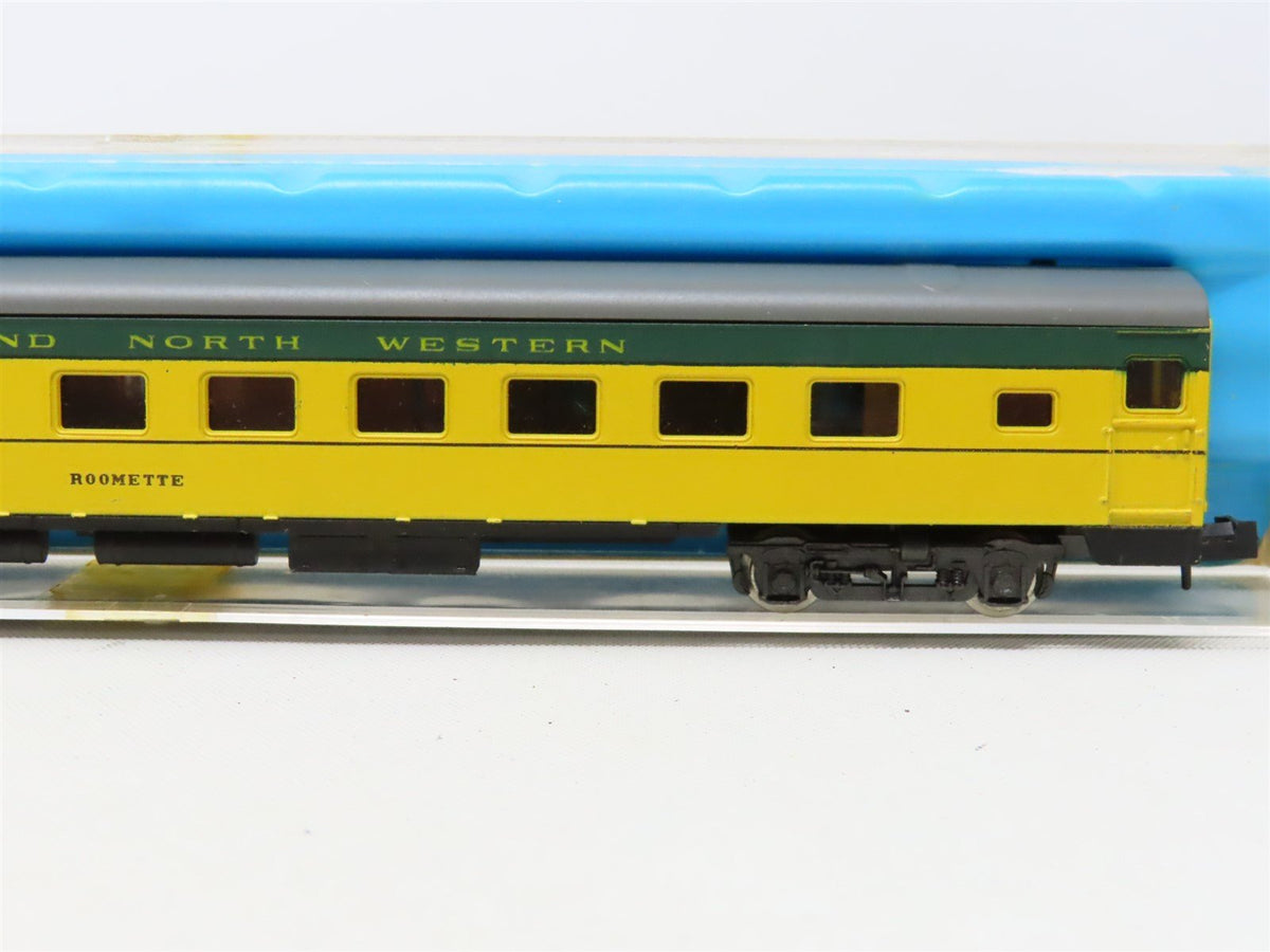 N Scale Atlas 2641 CNW Chicago North Western 85&#39; Roomette Passenger Car