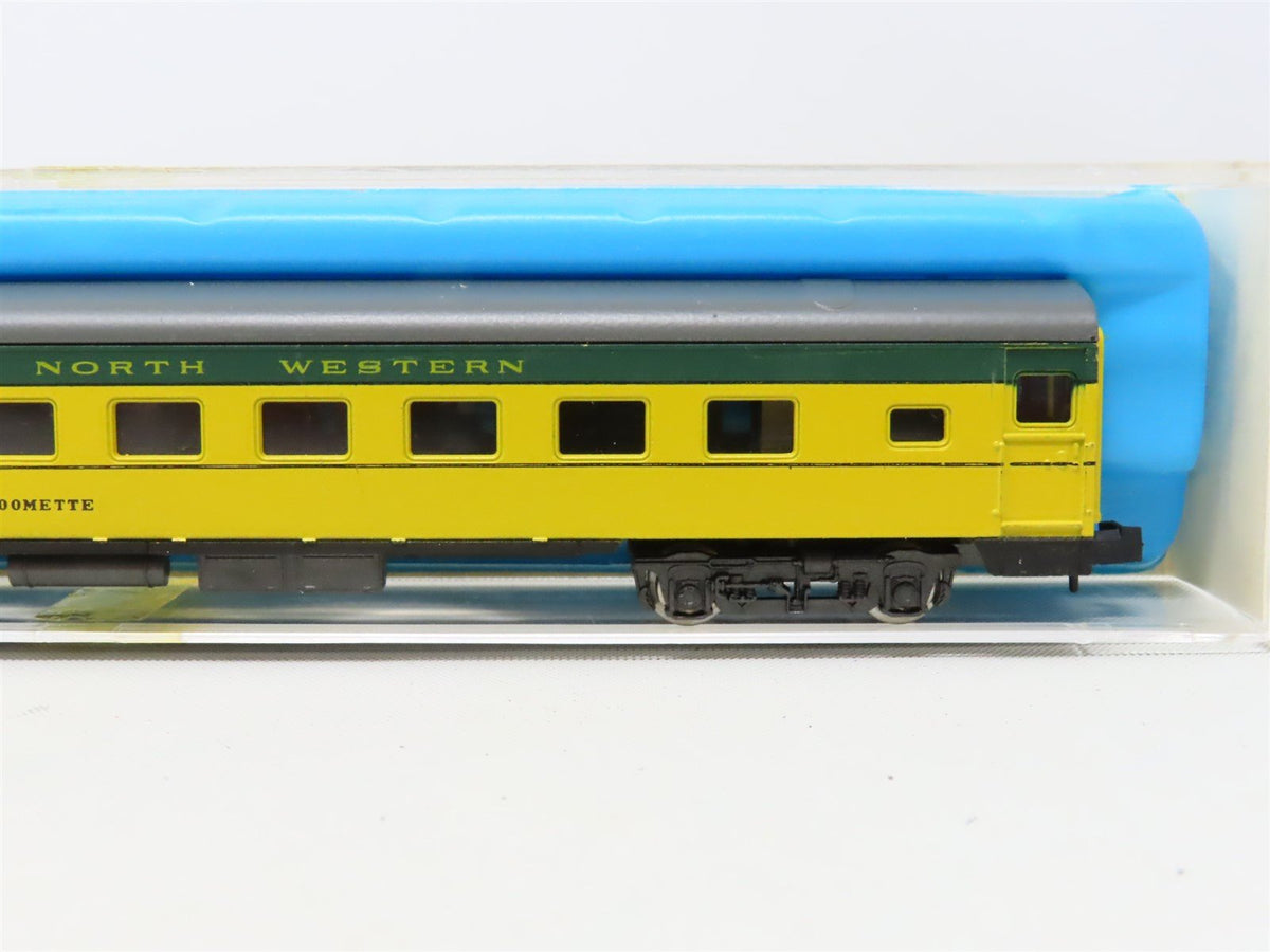 N Scale Atlas 2641 CNW Chicago North Western 85&#39; Roomette Passenger Car