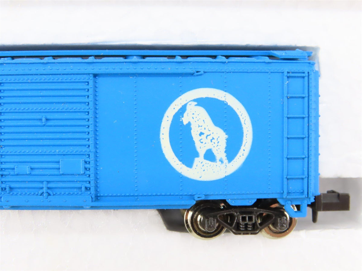 N Scale Con-Cor 1008 GN Great Northern &quot;Big Sky Blue&quot; Box Car #33103