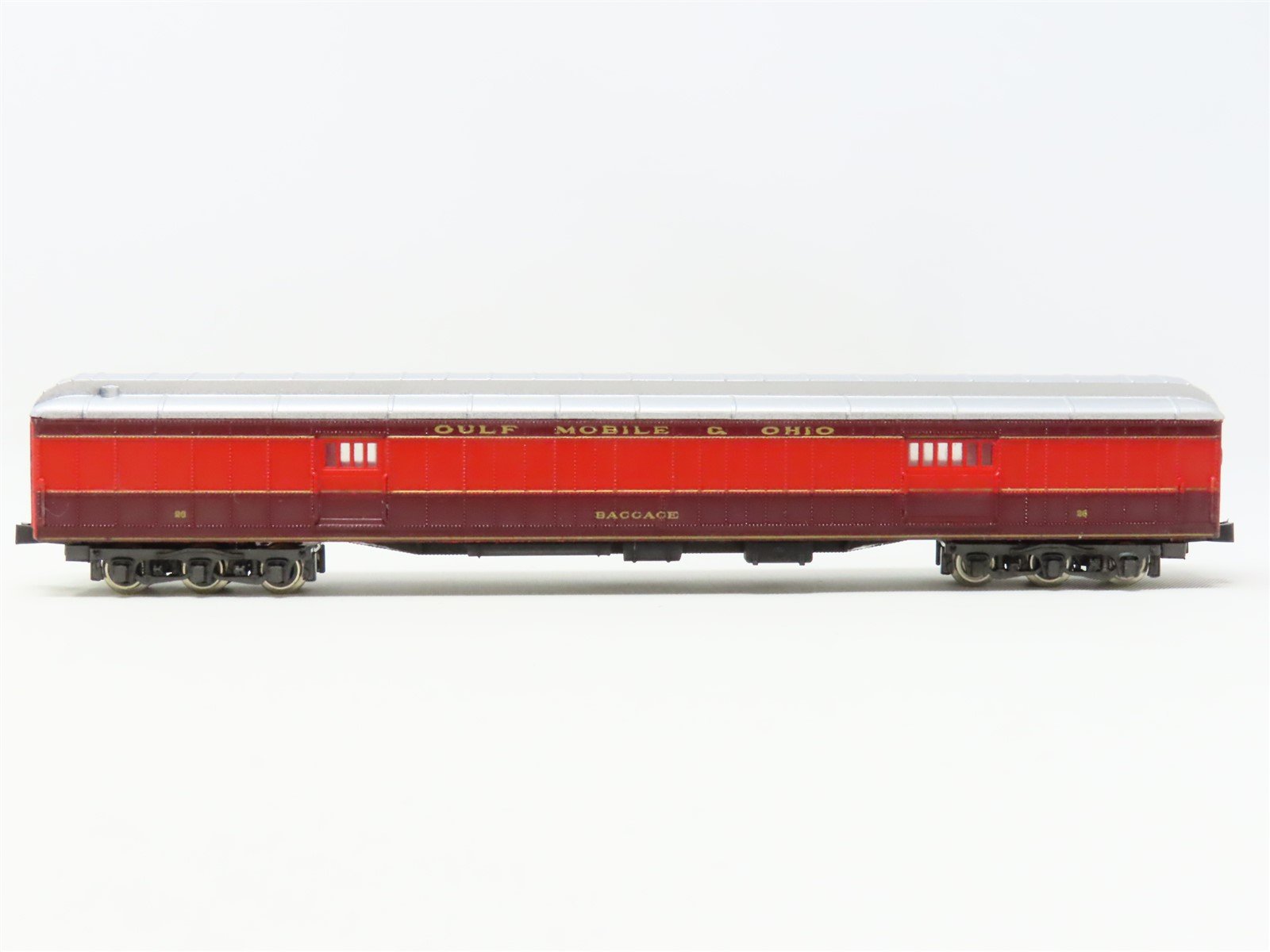 N Scale Rivarossi 9685 GM&O Gulf Mobile & Ohio Baggage Passenger Car #26