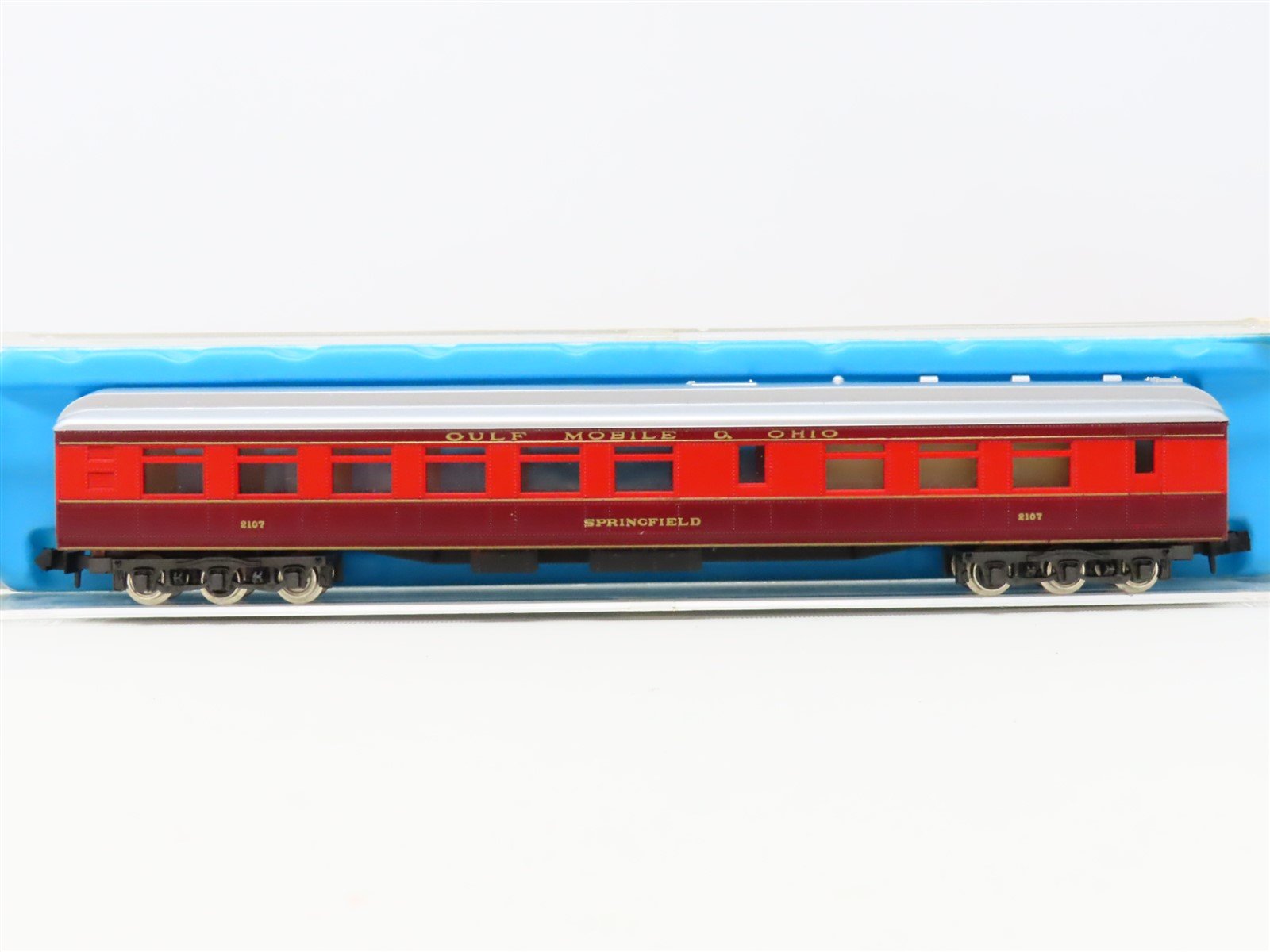 N Rivarossi 9688 GM&O Gulf Mobile & Ohio Diner Passenger #2107 "Springfield"