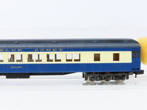 N Scale Rivarossi CNJ 'The Blue Comet' Coach Passenger Car 