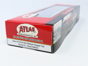 HO Scale Atlas #1154-8 ATSF Santa Fe Hart Ballast Hopper #86521 - SEALED