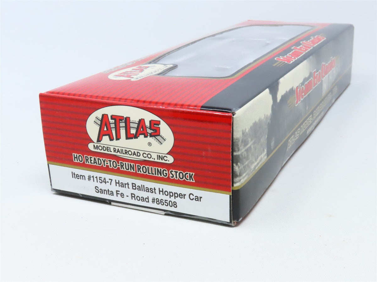 HO Scale Atlas #1154-7 ATSF Santa Fe Hart Ballast Hopper #86508 - SEALED