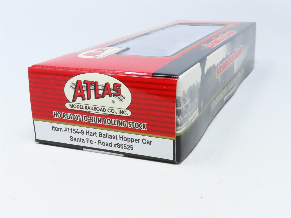 HO Scale Atlas #1154-9 ATSF Santa Fe Hart Ballast Hopper #86525 - SEALED