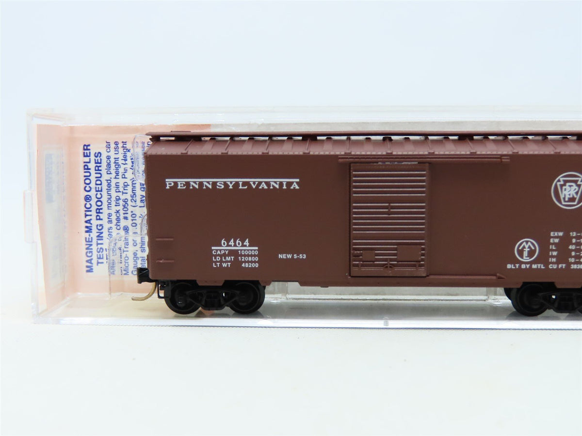N Scale Micro-Trains MTL Lowell Smith 6464-200 PRR Pennsylvania Boxcar #6464
