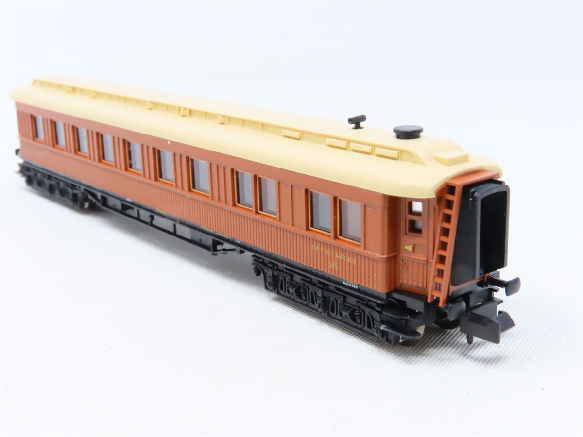 N Scale Trix 15704 Mitropa Speissewagen German Passenger Car #915