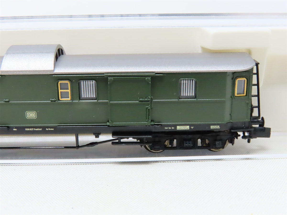 N Scale Fleischmann 8040K DB Deutsche Bahn German Baggage Passenger Car #010837