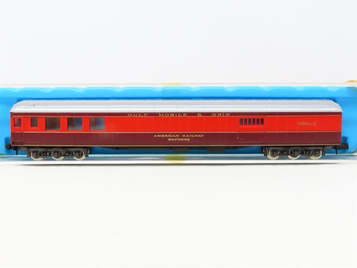 N Scale Rivarossi 9689 GM&amp;O Gulf Mobile &amp; Ohio &quot;Alton Route&quot; Combine Passenger