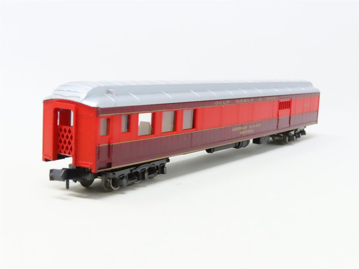 N Scale Rivarossi 9689 GM&amp;O Gulf Mobile &amp; Ohio &quot;Alton Route&quot; Combine Passenger