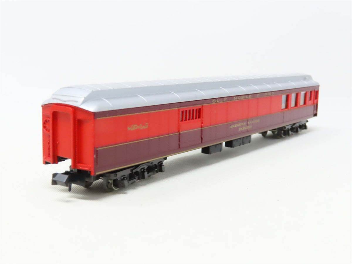 N Scale Rivarossi 9689 GM&amp;O Gulf Mobile &amp; Ohio &quot;Alton Route&quot; Combine Passenger