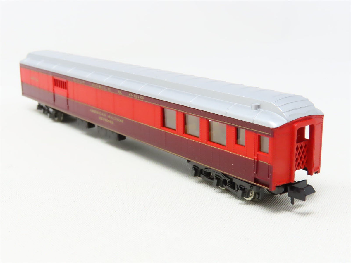 N Scale Rivarossi 9689 GM&amp;O Gulf Mobile &amp; Ohio &quot;Alton Route&quot; Combine Passenger