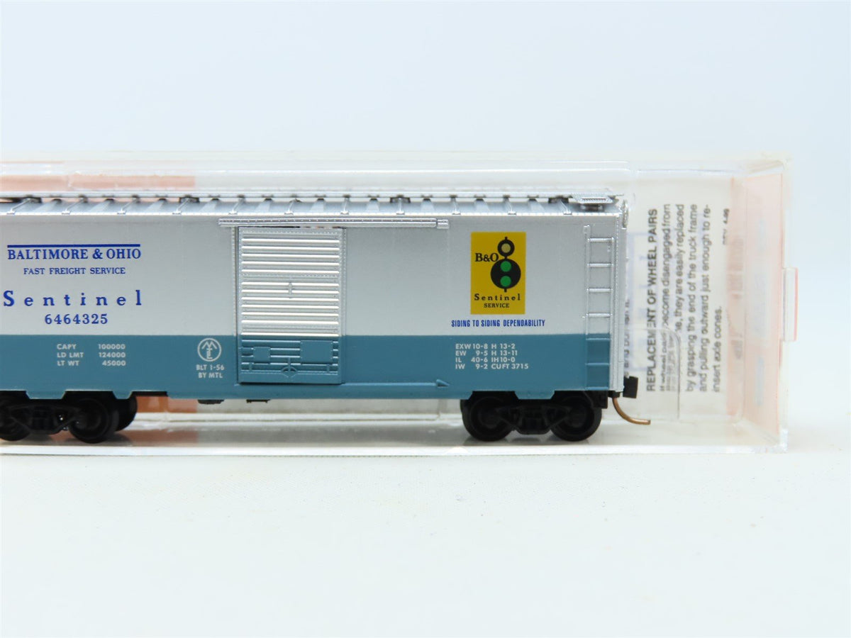 N Scale Micro-Trains MTL Lowell Smith 6464-325 B&amp;O Sentinel Boxcar #6464325