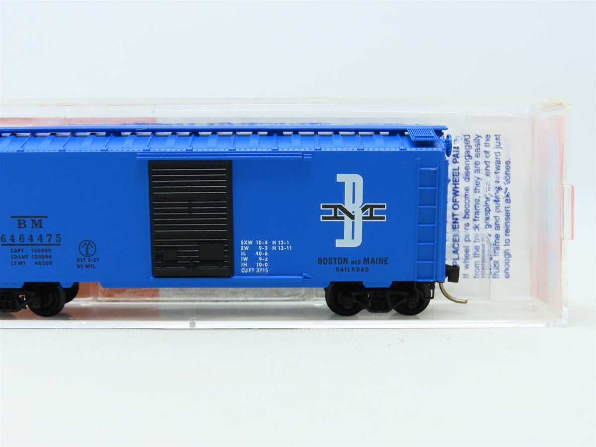 N Scale Micro-Trains MTL Lowell Smith 6464-475 BM Boston &amp; Maine Boxcar #6464475