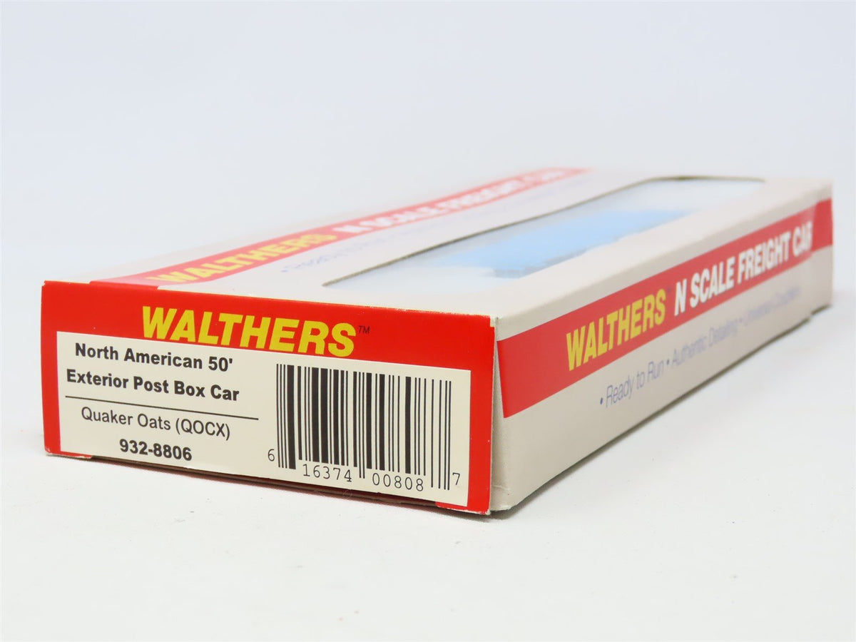 N Scale Walthers 932-8806 QOCX Quaker Oats 50&#39; North American Box Car #193