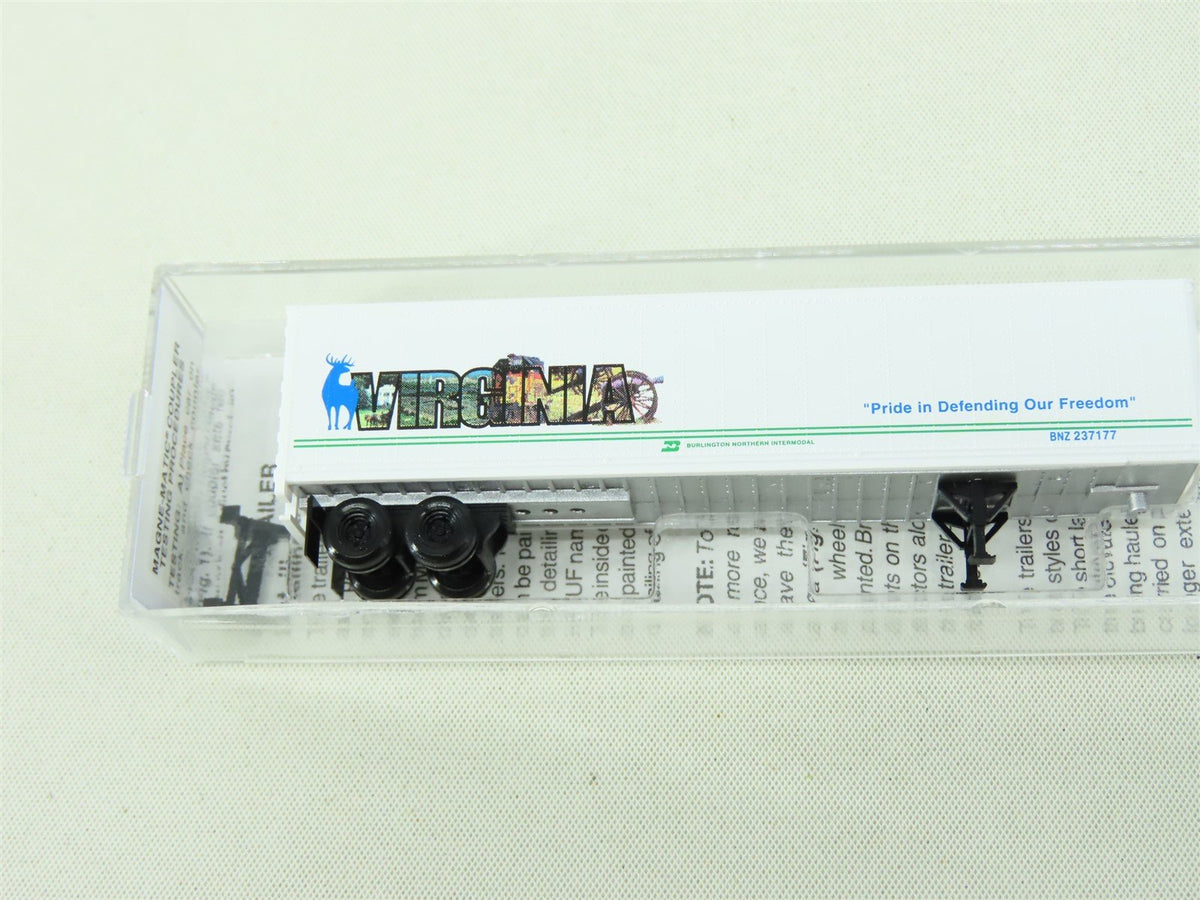 N Micro-Trains MTL NSC 04-77 Special Run &quot;City Scapes&quot; Trailer #3 &quot;Virginia&quot;