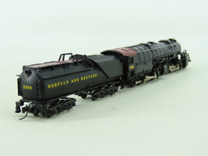 N Scale Con-Cor/Rivarossi N&W Norfolk & Western 2-8-8-0 Steam Locomotive #2204