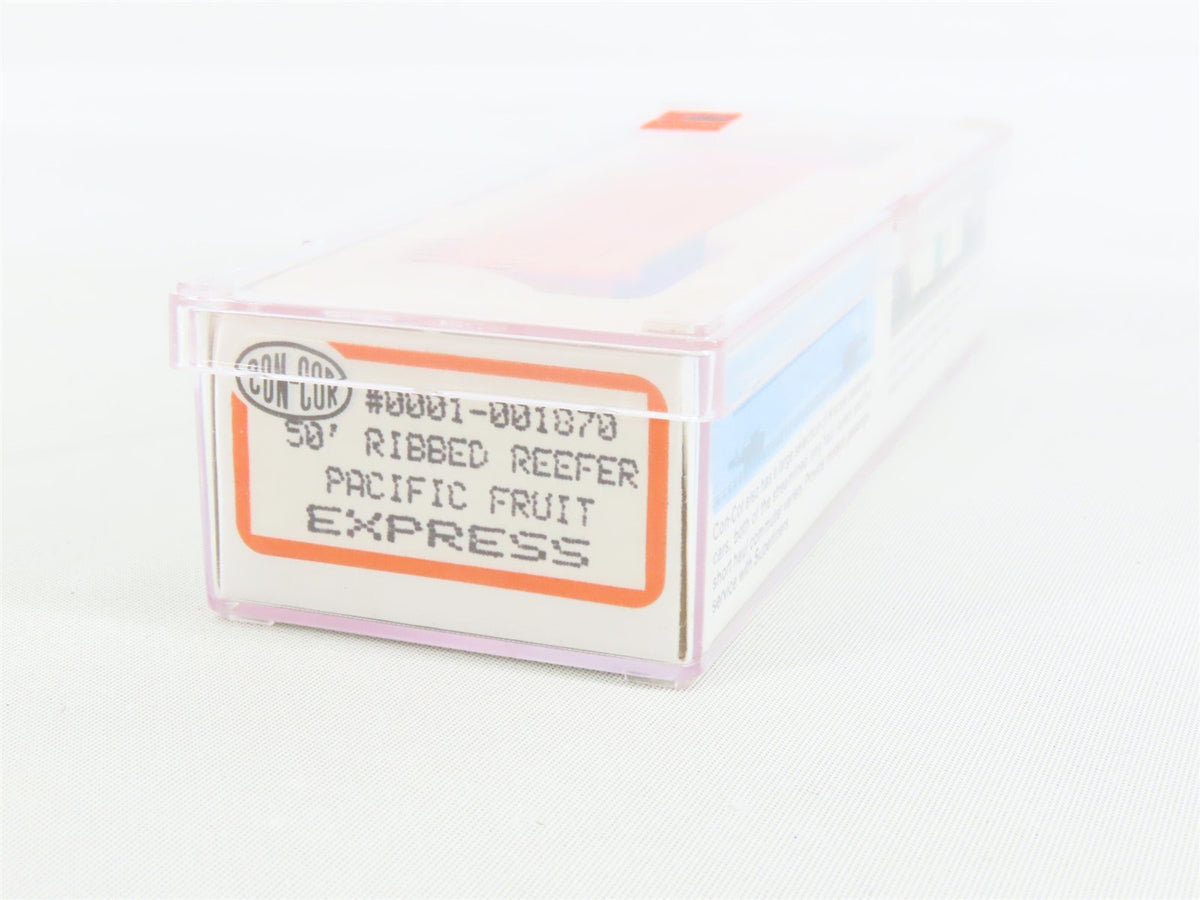 N Con-Cor 0001-001870 SPFE UP SP Pacific Fruit Express 50&#39; Ribbed Reefer #11614