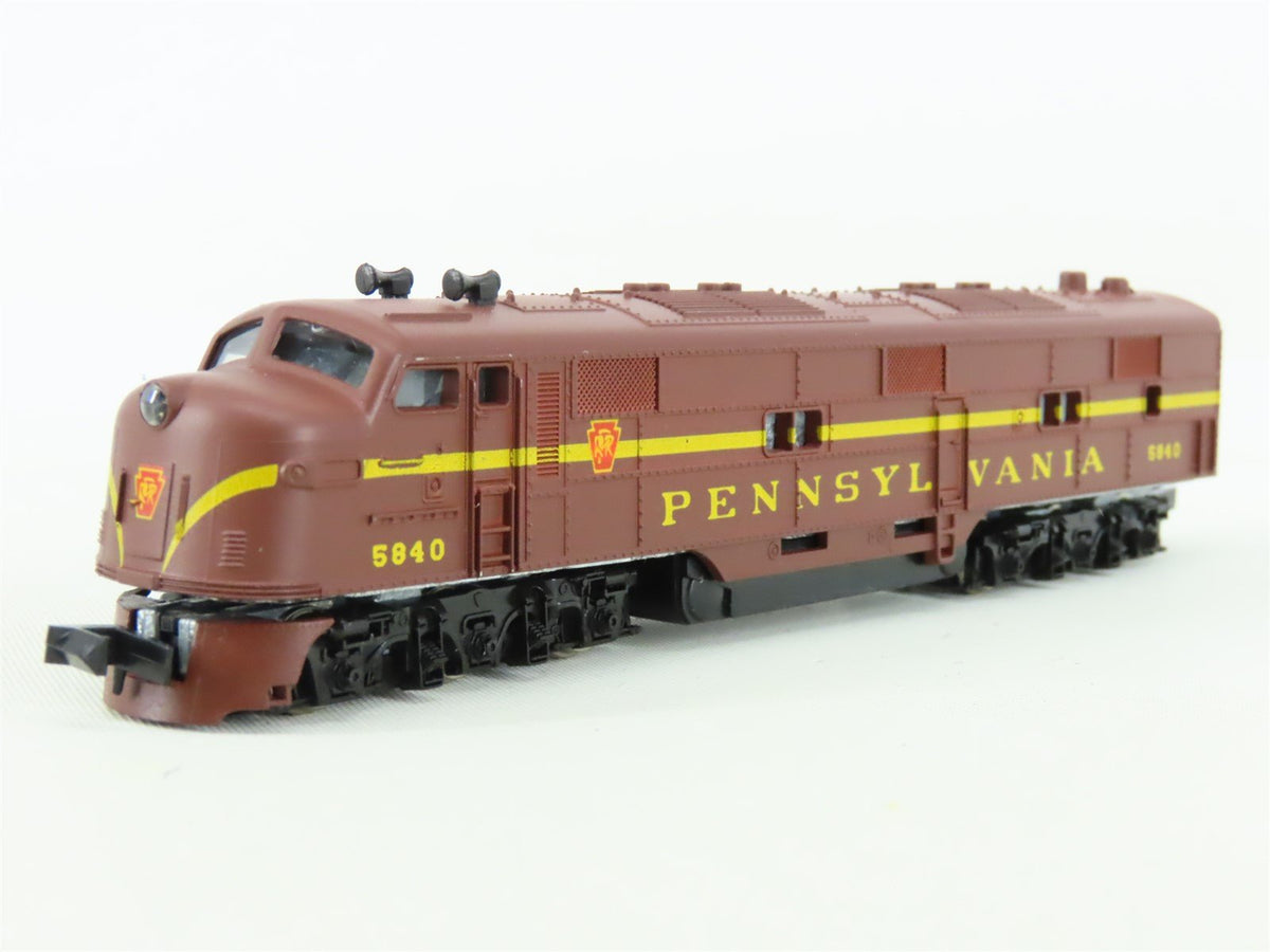 N Scale Con-Cor 0001-2820 PRR Pennsylvania E7A Diesel Locomotive #5840