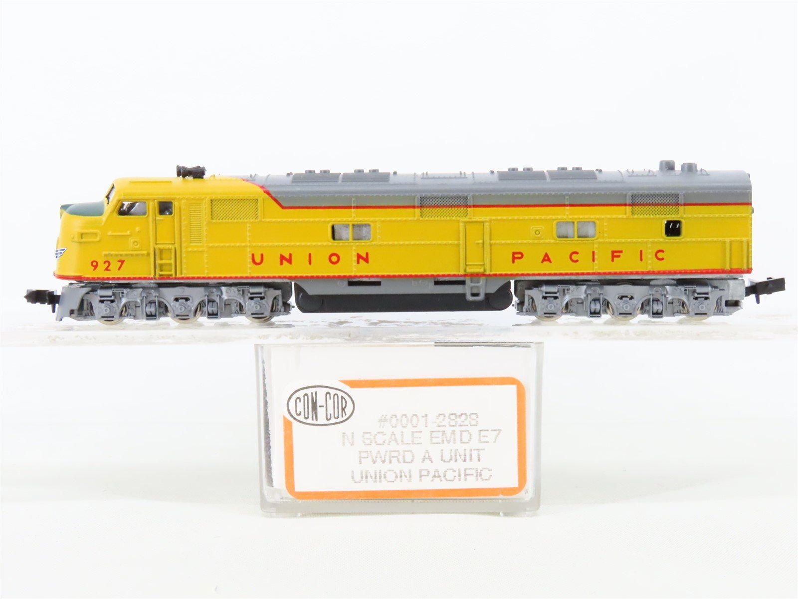 N Scale Con-Cor 0001-2828 UP Union Pacific E7A Diesel Locomotive #927