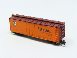 N Scale Con-Cor 0001-008851 SFRD Santa Fe 'El Capitan' 40' Steel Reefer #35173