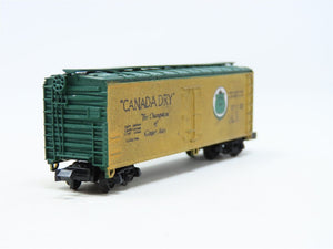 N Scale Con-Cor 1352T GARE Canada Dry 40' Wood Reefer #9184