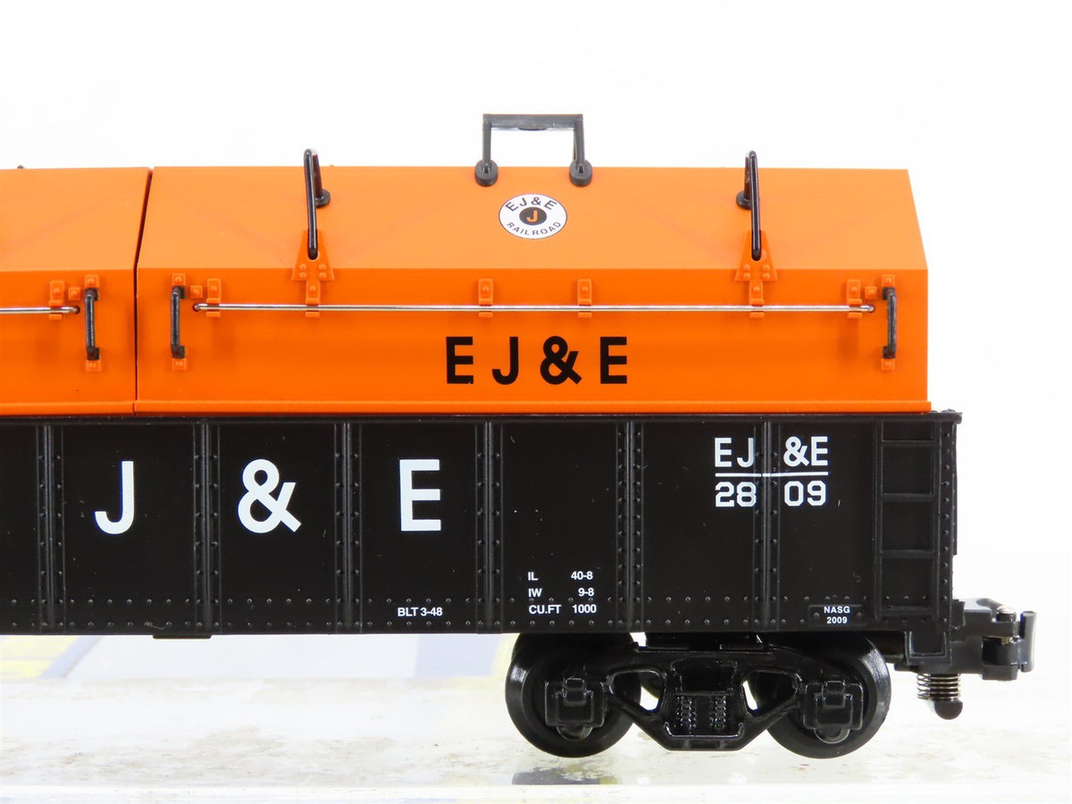 S Scale American Flyer #6-48284 2009 NASG Car EJ&amp;E Gondola w/ Coil Covers #2809