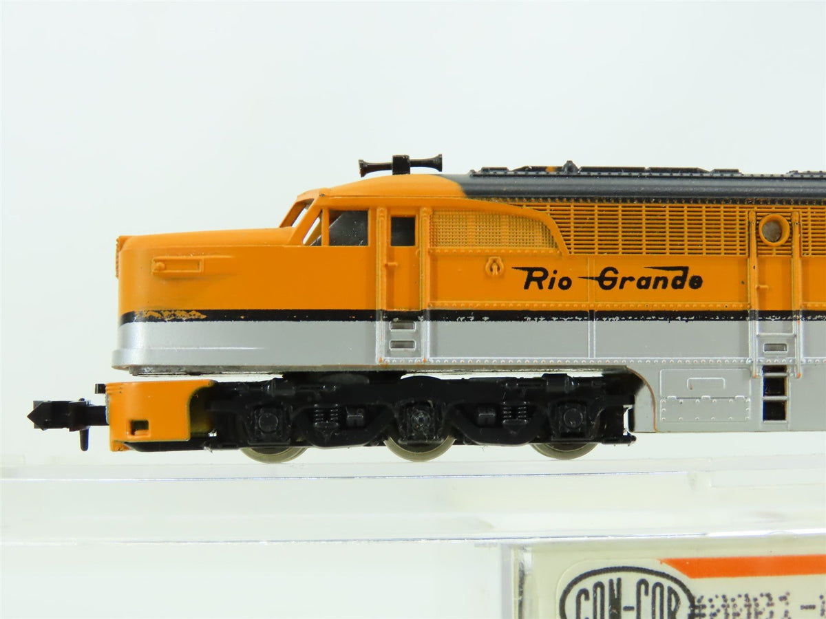 N Scale Con-Cor 001-02061D D&amp;RGW Rio Grande ALCO PA-1 Diesel Locomotive No#