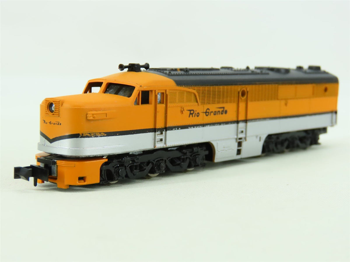 N Scale Con-Cor 001-02061D D&amp;RGW Rio Grande ALCO PA-1 Diesel Locomotive No#