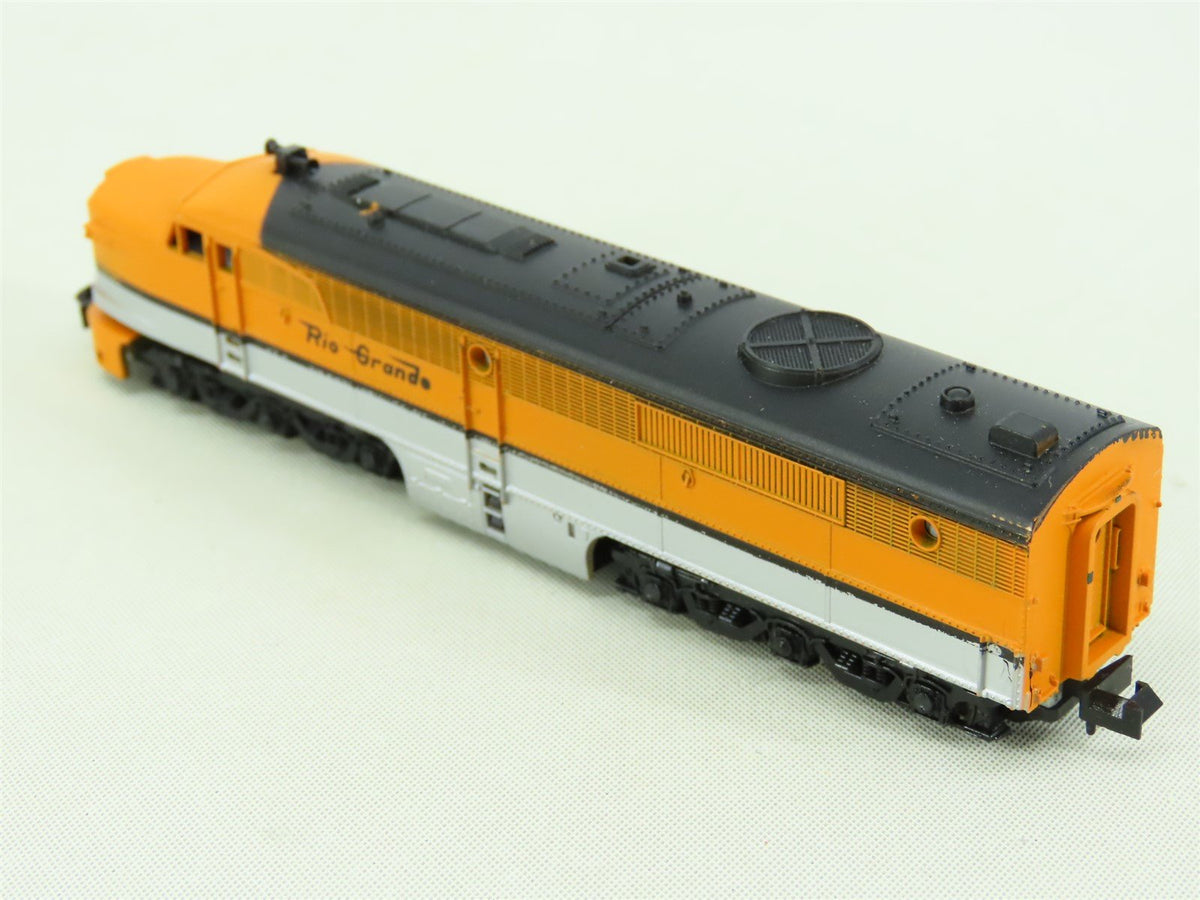 N Scale Con-Cor 001-02061D D&amp;RGW Rio Grande ALCO PA-1 Diesel Locomotive No#