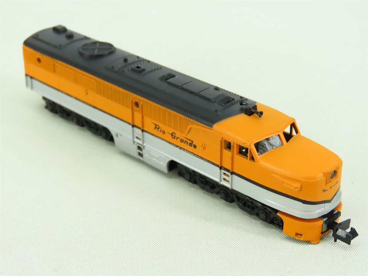 N Scale Con-Cor 001-02061D D&amp;RGW Rio Grande ALCO PA-1 Diesel Locomotive No#