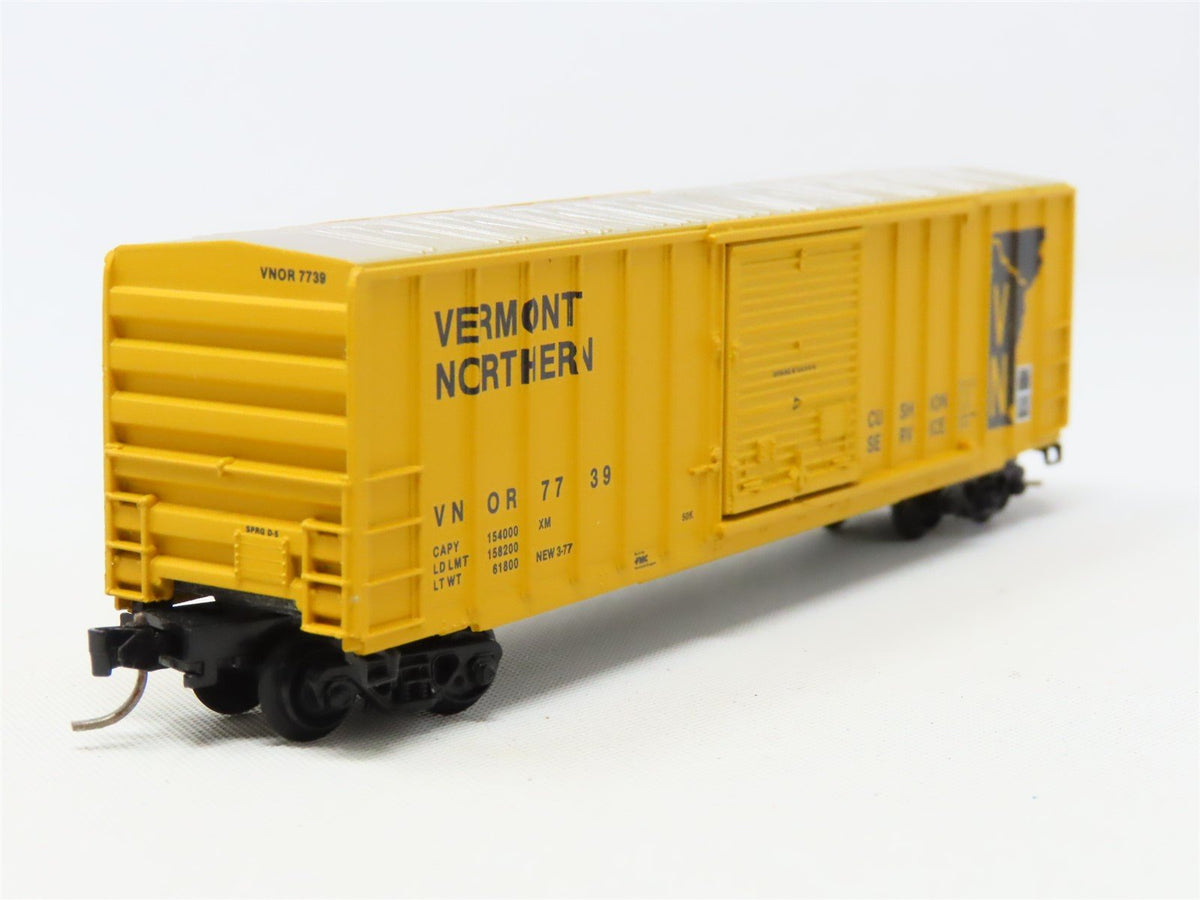 N Kadee Micro-Trains MTL 25420 VNOR Vermont Northern Single Door Box Car #7739