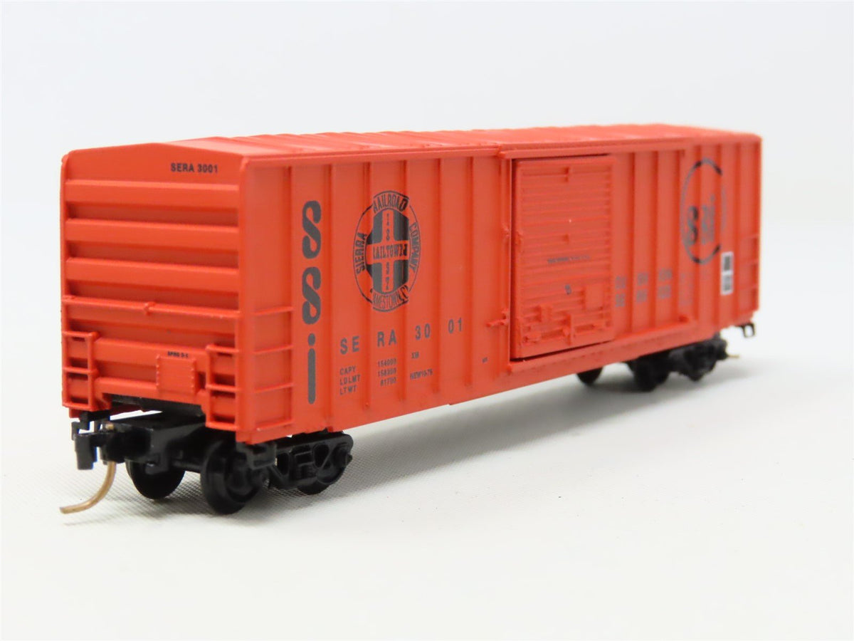 N Kadee Micro-Trains MTL 25370 SERA SSI Sierra Railway Single Door Box Car #3001