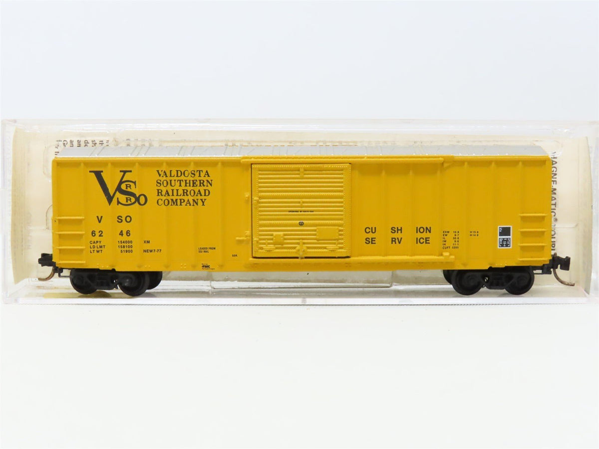 N Scale Kadee Micro-Trains MTL 25450 VSO Valdosta Southern 50&#39; Box Car #6246