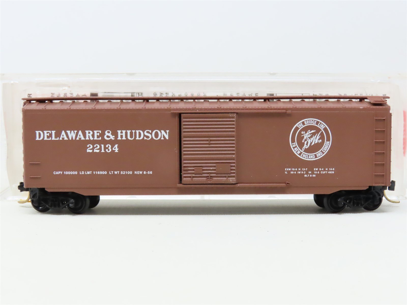 N Micro-Trains MTL 31070 D&H Delaware & Hudson 50' Single Door Box Car #22134