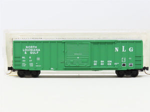 N Micro-Trains MTL 25530 NLG North Louisiana & Gulf 50' Single Door Box Car 5227