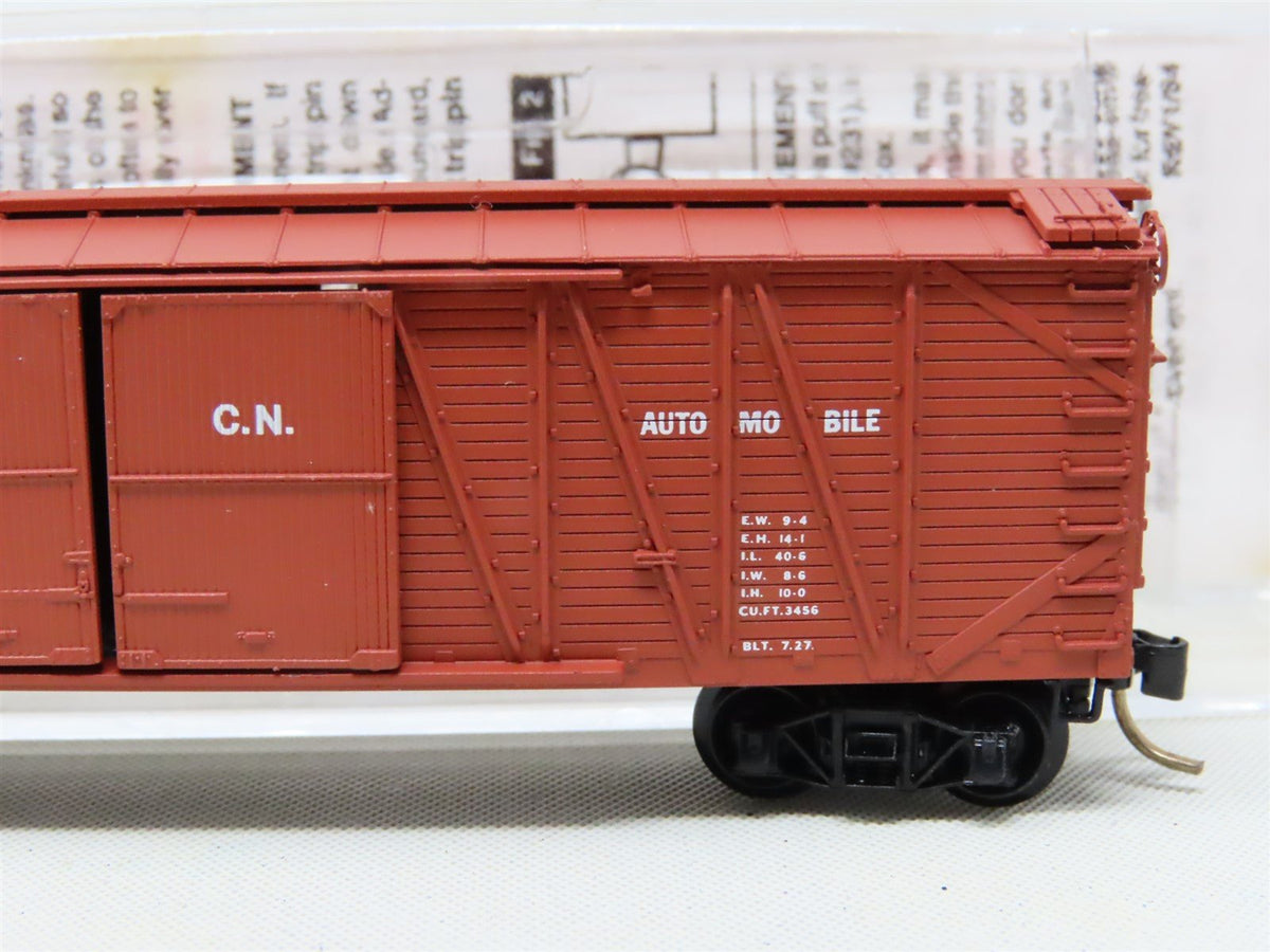 N Scale Micro-Trains MTL 29070 CN Canadian National 40&#39; Box Car #582596