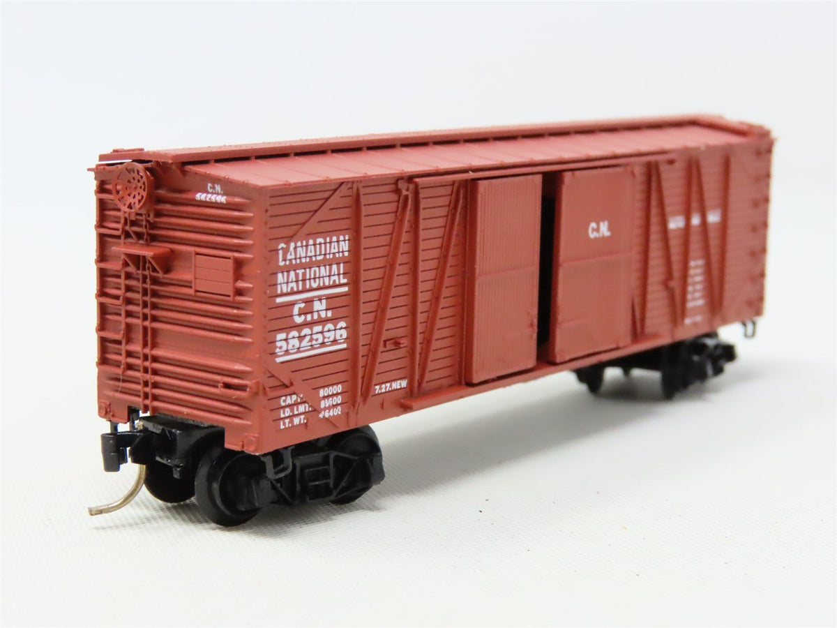 N Scale Micro-Trains MTL 29070 CN Canadian National 40&#39; Box Car #582596