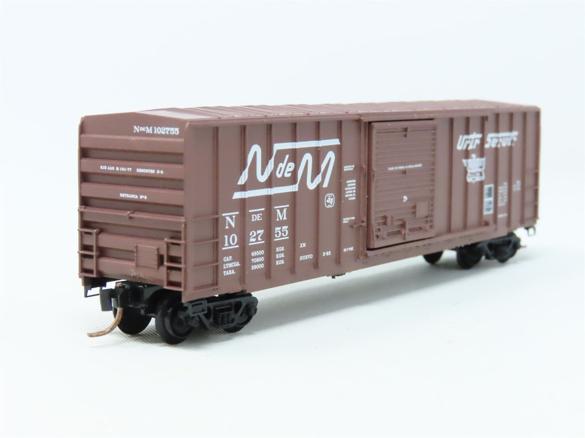N Micro-Trains MTL 25320 NdeM National Railway of Mexico 50&#39; Box Car #102755