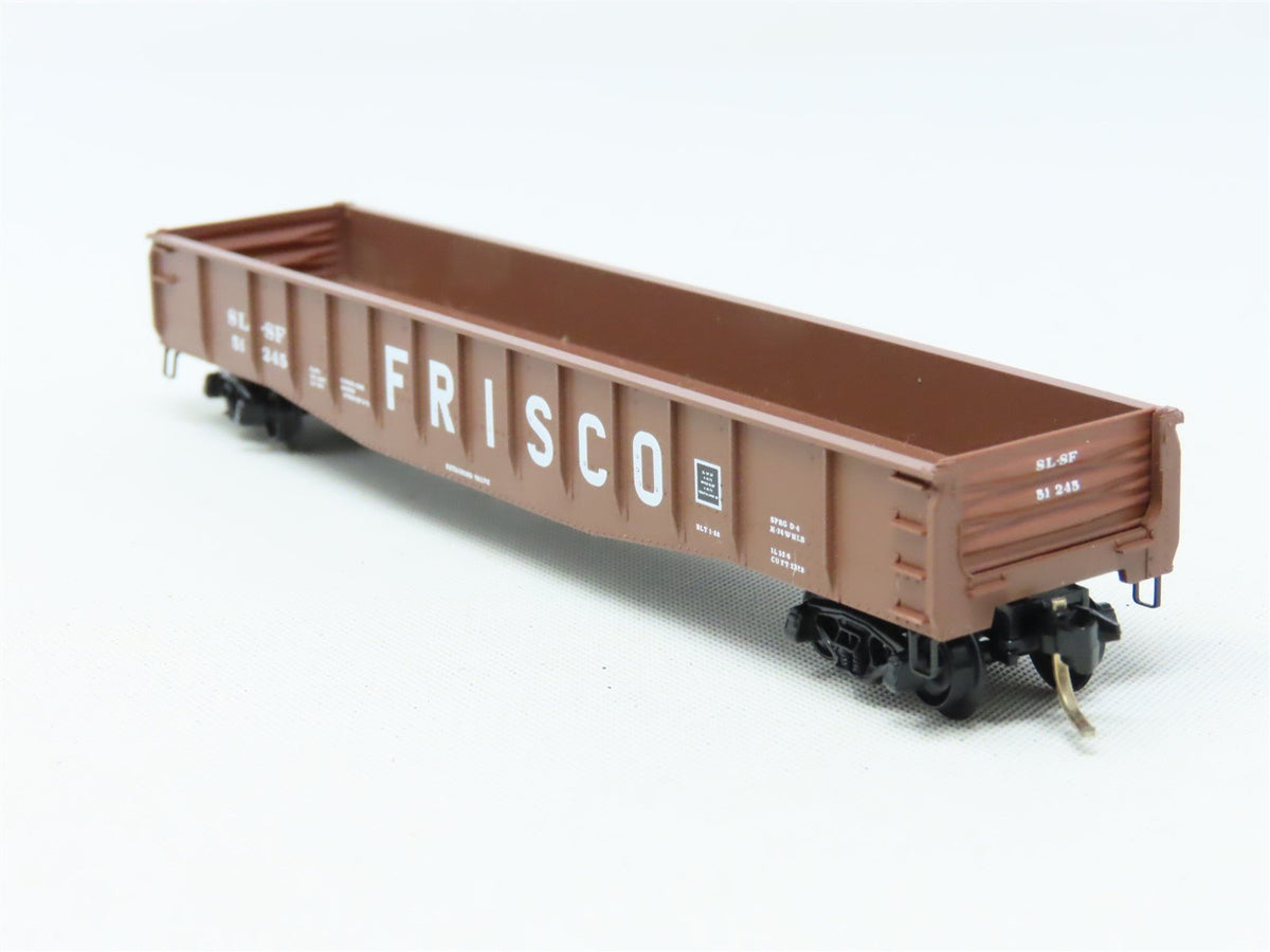 N Scale Micro-Trains MTL 46230 SL-SF Frisco 50&#39; Gondola #51245